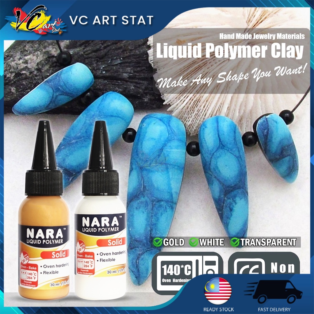 Nara Liquid Polymer Clay Liquid Softener Polymer Clay Softener Glue