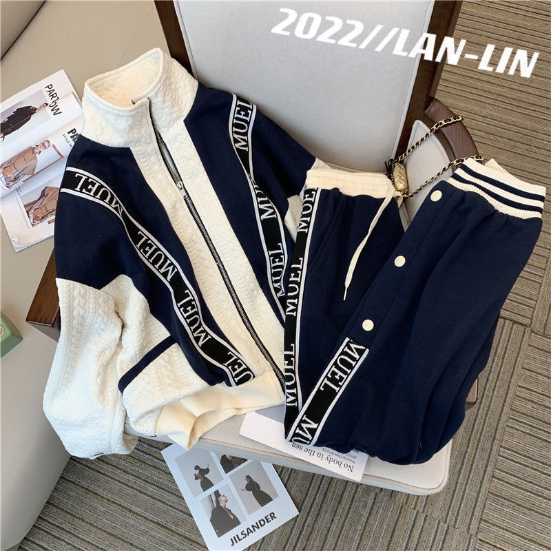 2024Suit New Style Large Size Fashion Sweatshirt Chanel Style Sports ...