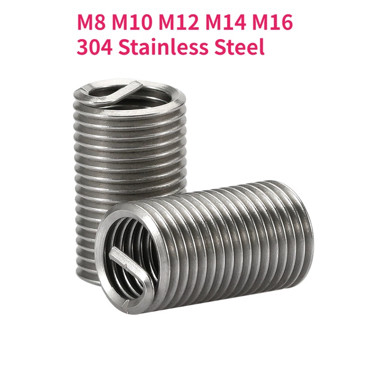 thumbnail image 2 of 10-Pack Hesheng 5/16-24 UNF Stainless Steel Flange Nutserts – Rivet Nuts For Inch Threads 2 of 6