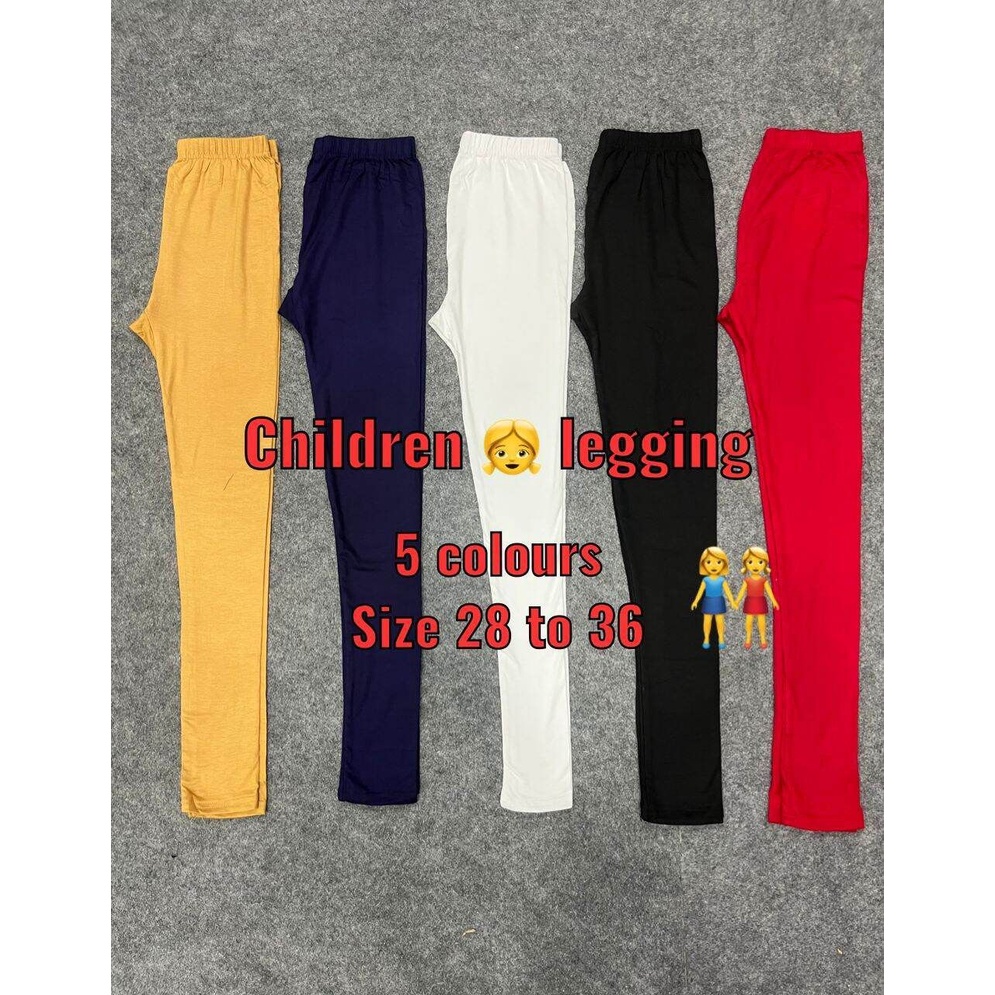 (READY STOCK) KID'S LAGGING STRECHABLR HIGH QUALITY PRODUCTS | Shopee ...