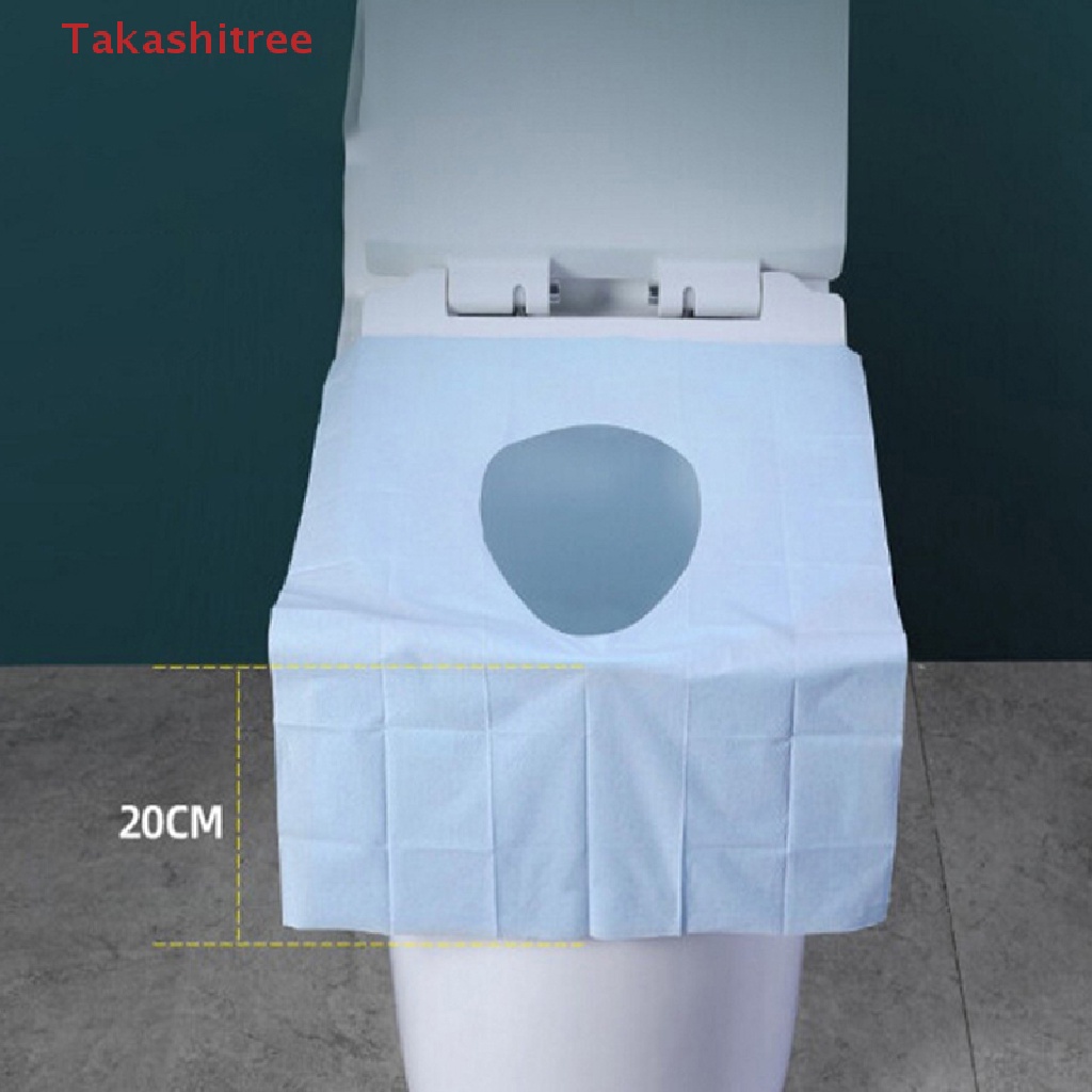 (Takashitree) 10PCS Toilet Seat Covers Disposable for Wrapped Toddlers