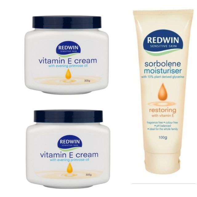 Redwin Vitamin E Cream Epo 300g x 2 foc Vitamin e Cream 100g Shopee