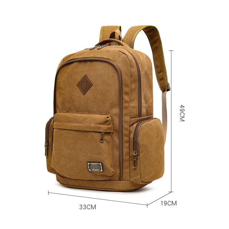 Backpack 2022 Spring New Style Backpack Men Retro Outdoor Travel Bag