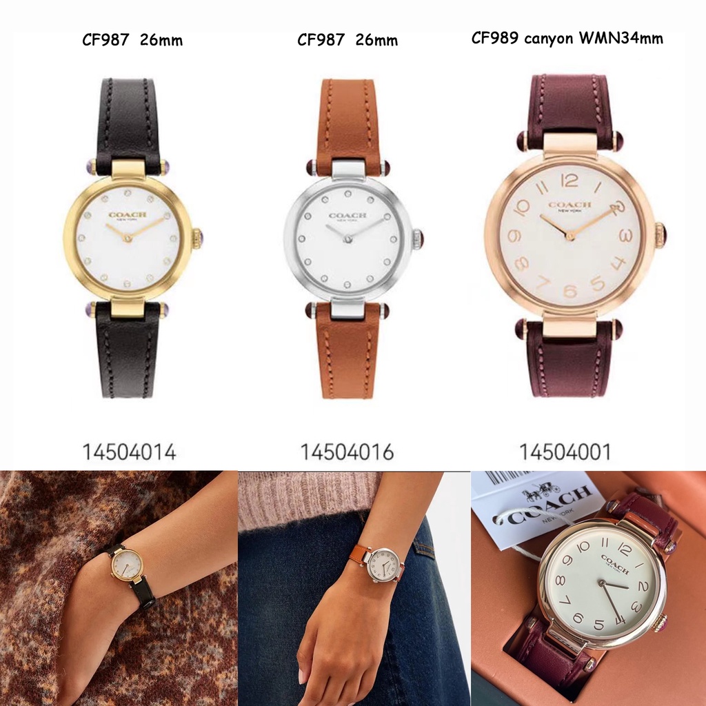 Ori 2023 Exclusive New Product Ladies Fashion Watch Coach cary