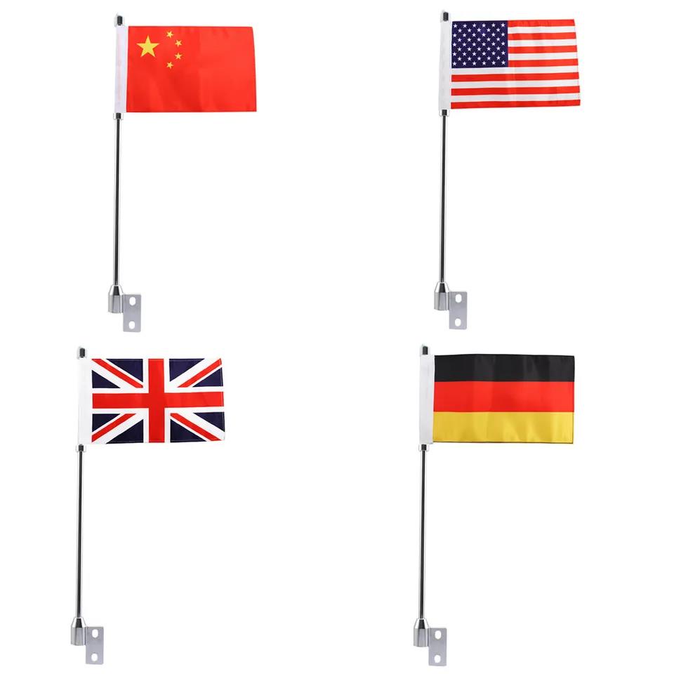 Motorcycle Accessory Rear Luggage Rack Mount Flag Pole Mounting Flag ...