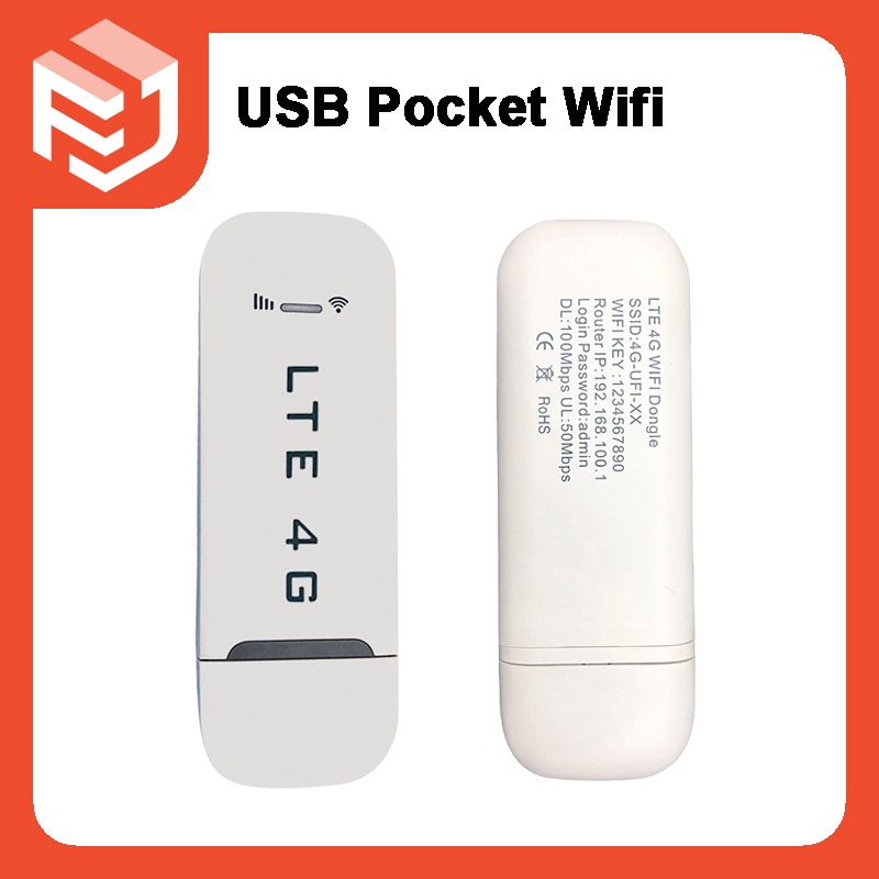 USB Pocket Wifi Modem 4G LTE 150Mbps USB Wifi for Travel | Shopee Malaysia
