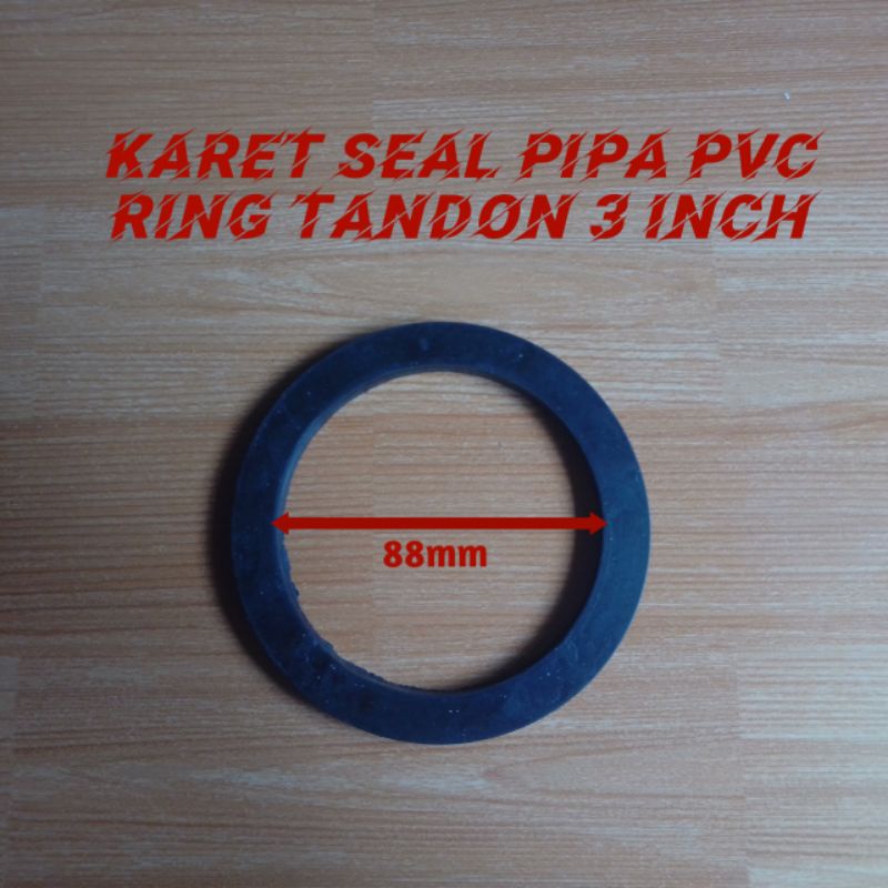 Rubber Seal PVC Pipe 3 inch Ring Nut Toren Drat Toren Vlok shock Water