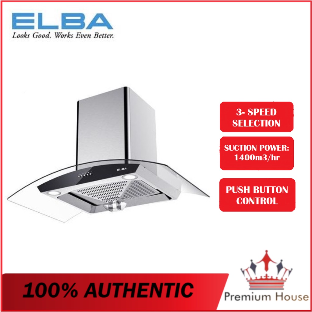 COMBO} Elba Cooker Hood INFINITO EH-J9034ST(SS) + 2 Burners Built