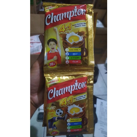 Energen Champion Renteng Contains 10 Sachets | Shopee Malaysia