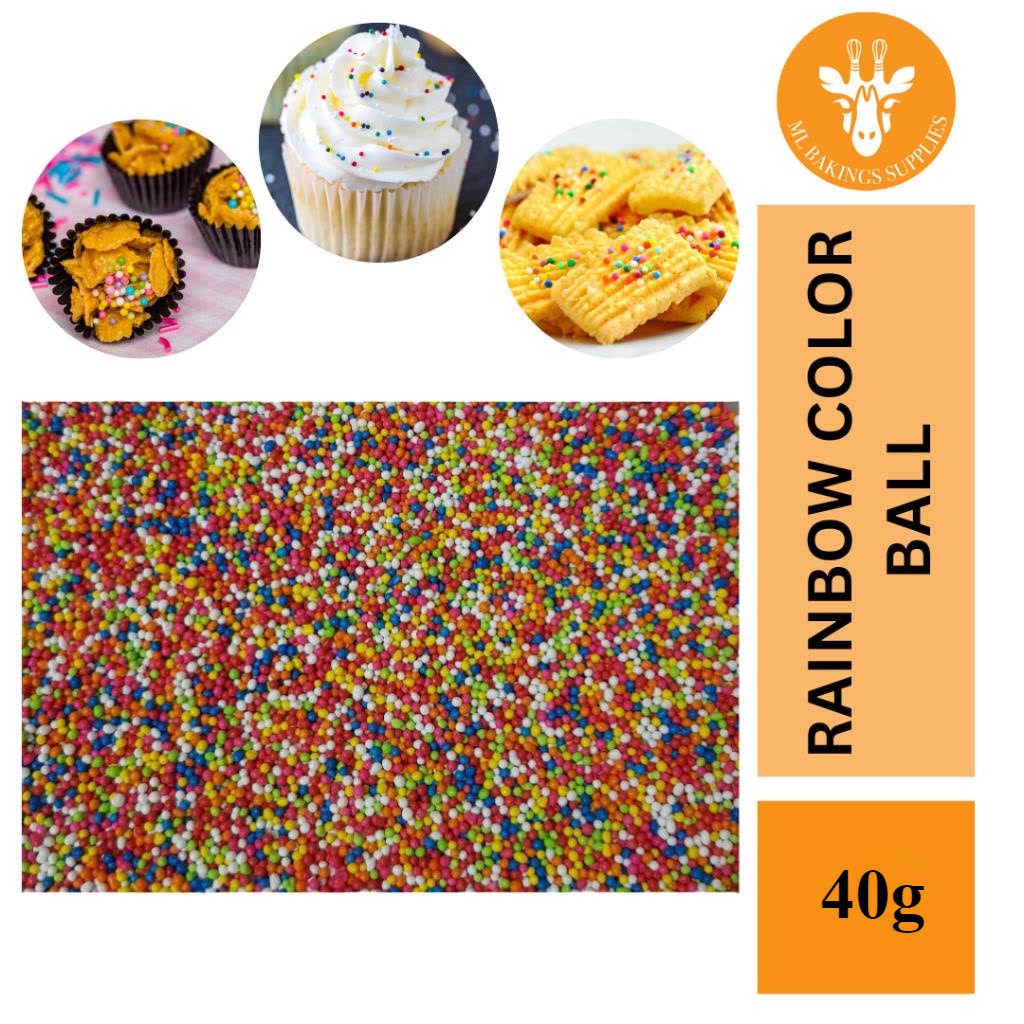 [READY STOCK] Colour Ball/ Sprinkles Cake Decoration Manik Kek Murah ...