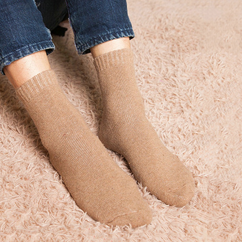 Eyean Merino Wool Hiking Socks - 5 Pairs Thermal Crew Socks For Women With Full Cushioning