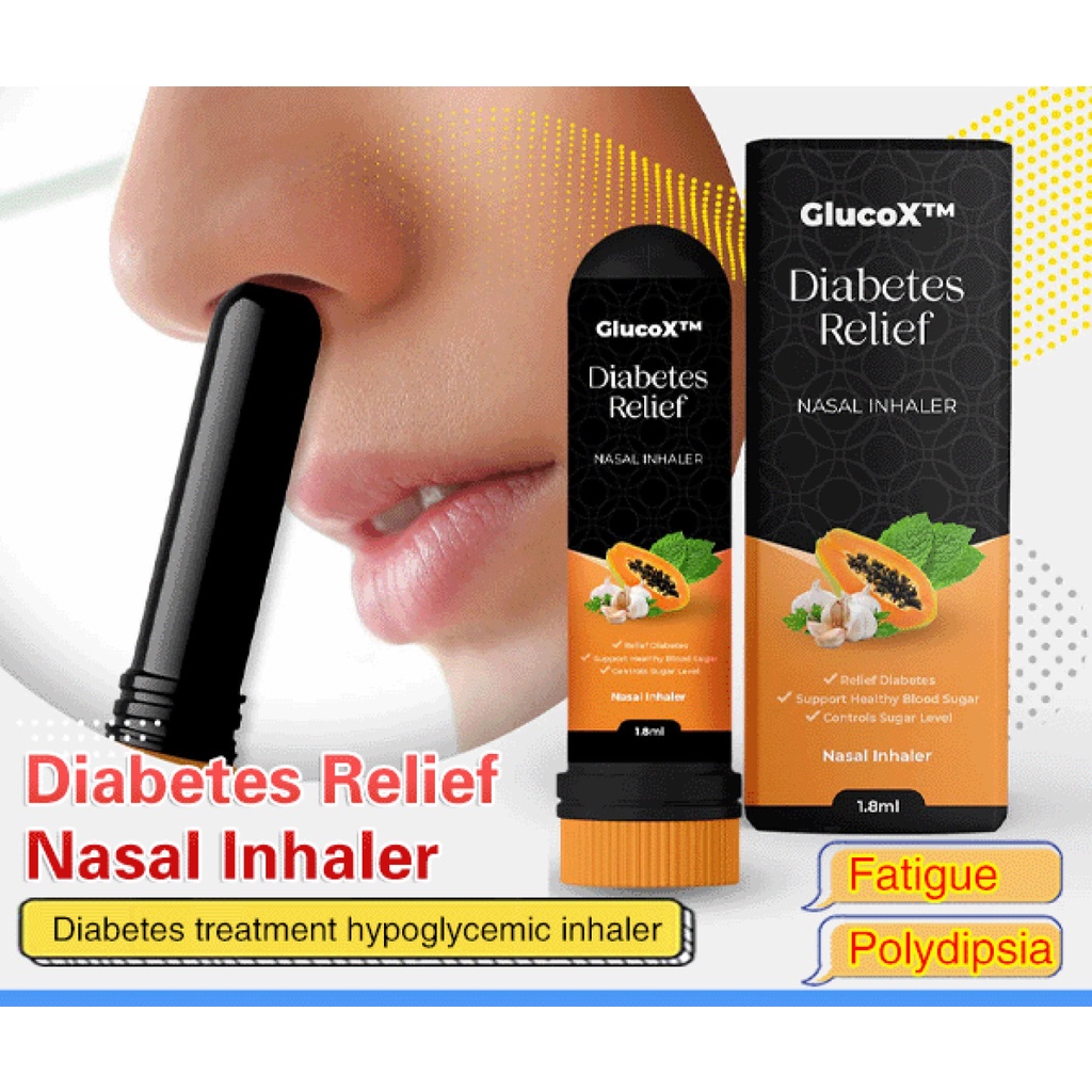Diabetes Relief Nasal Inhaler Nasal Cleansing Spray Shopee Malaysia