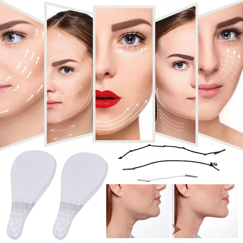 Sticker Invisible Thin V-Shape Face Facial Label Lift Up Adhesive Tape ...