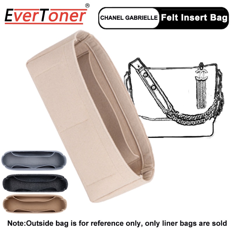EverToner Bag Accessories For GABRIELLE Handbag Felt Insert Bag Women's ...