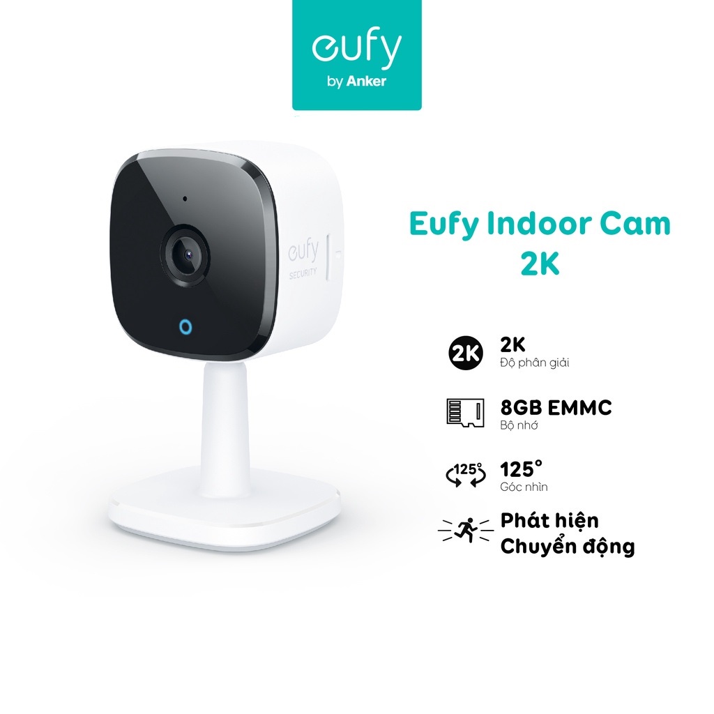 Eufy Security Indoor wifi Camera Cam BuiltIn Siren T84001W1 Homekit