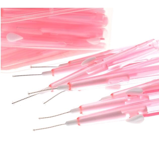 10Pcs Dental Floss Picks Refill Inter-dental Brush Teeth Stick ...