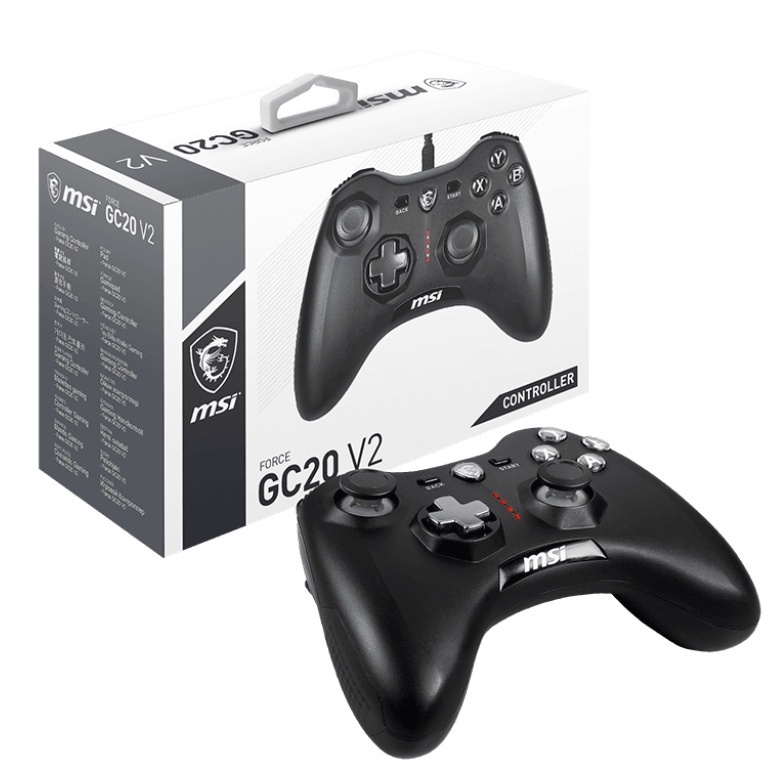 # MSI FORCE GC20 V2 - USB Wired Controller Gamepad # [BLACK/WHITE ...