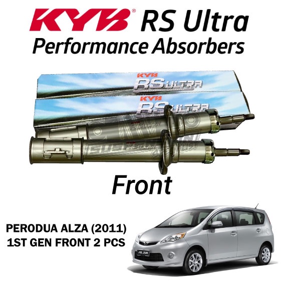 Perodua Alza Kyb Rs Ultra Performance Absorbers Gas Type Front