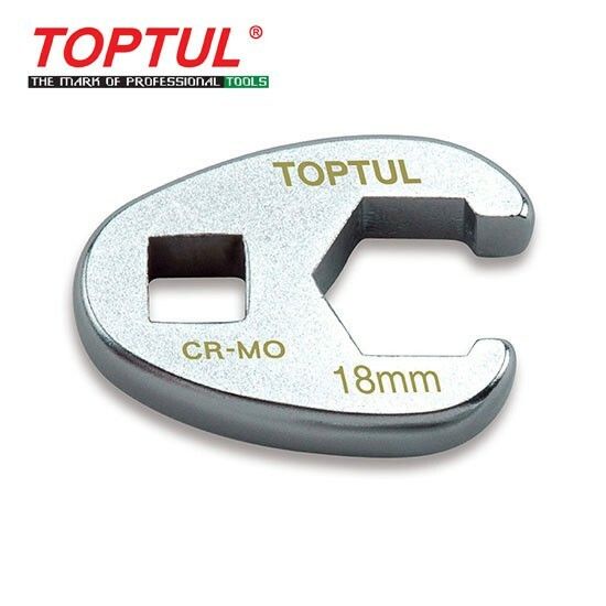 TOPTUL 3/8"DR. 6PT Flare Nut Crowfoot Wrench Metric AEAV Series Shopee Malaysia