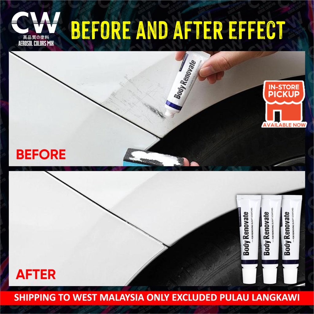 Body Compound / Body Renovate [ Car Scratch Remover ] Scratch Repair ...