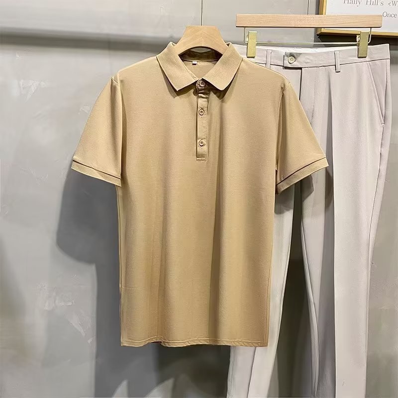[2024 Raya] T Shirt Lelaki Berkolar Plain Men Polo Shirt Baju Koler ...