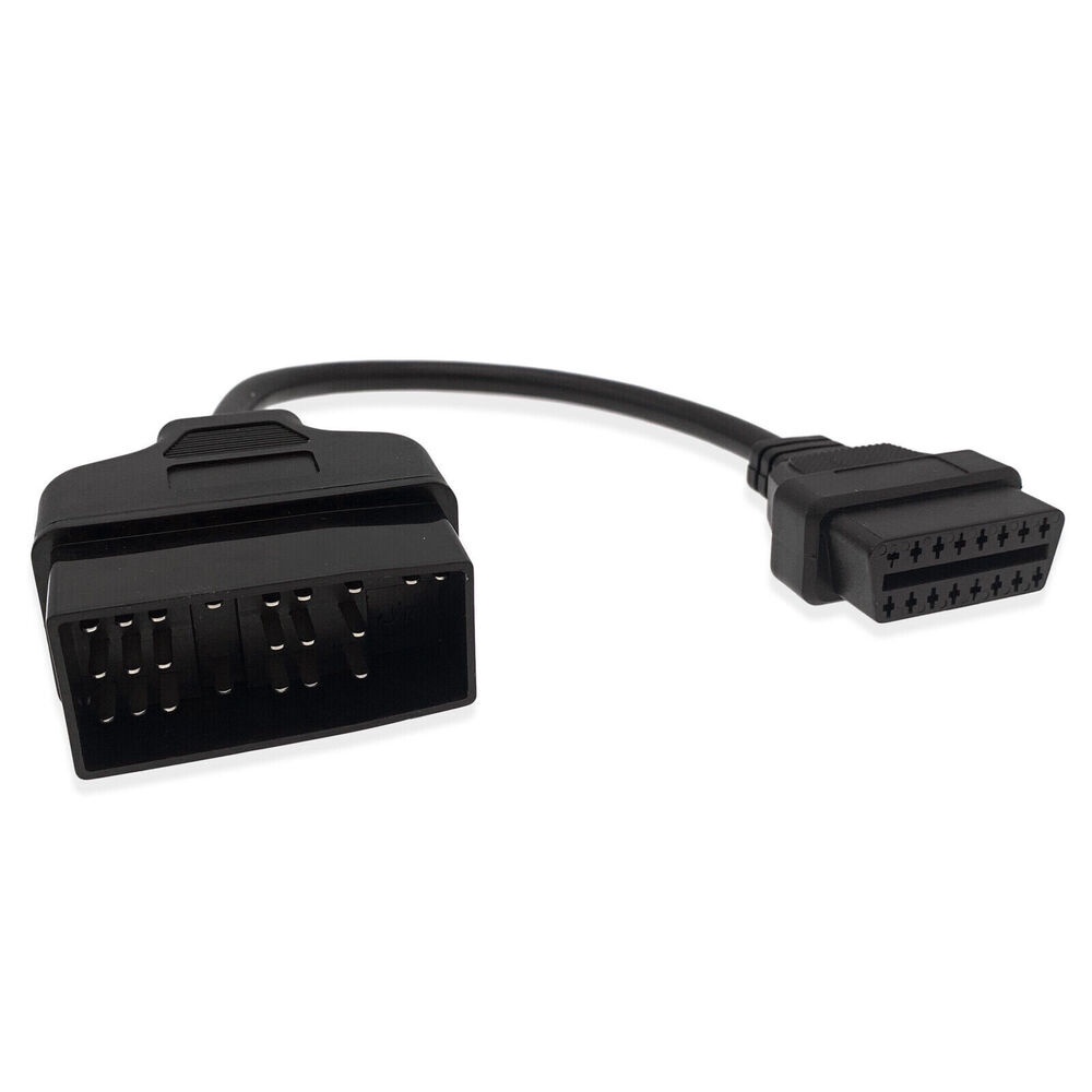 22 Pin OBD1 to 16Pin OBD2 Convertor Adapter Cable For TOYOTA Diagnostic ...