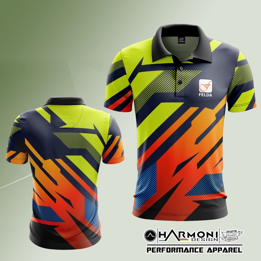 Baju FELDA 2 | Sublimation Tshirt Jersey | Shopee Malaysia