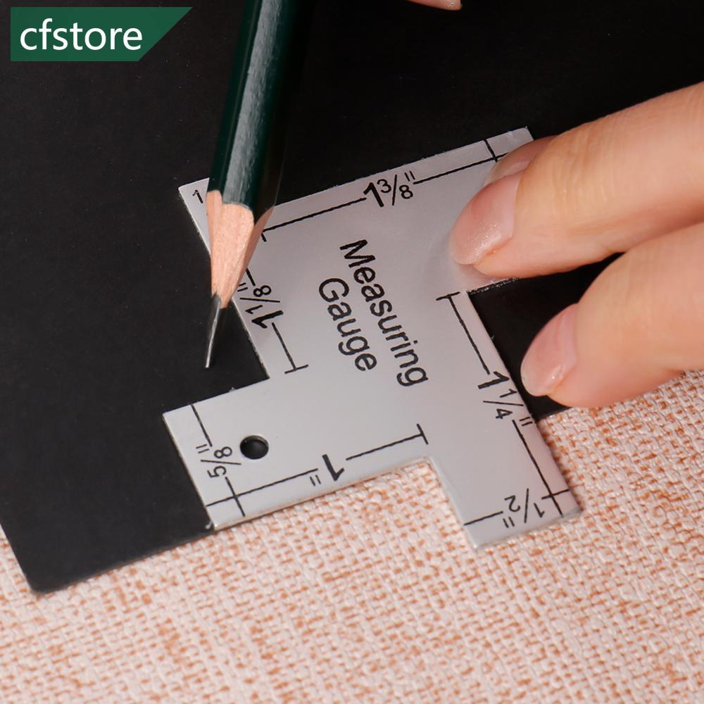 CFSTORE Precision Seam Measuring Gauge Fabric Marker Metal Quilting ...