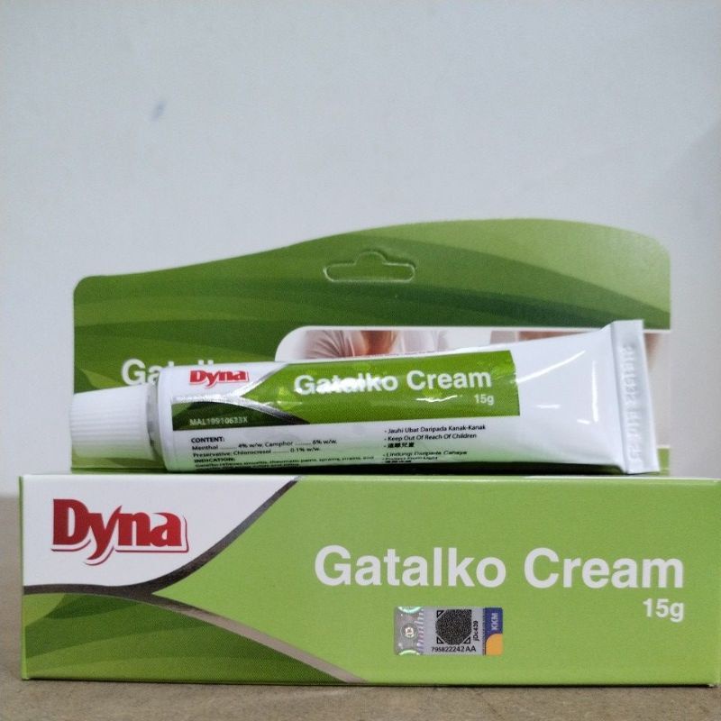 Dyna Gatalko Cream 15g New Shopee Malaysia 