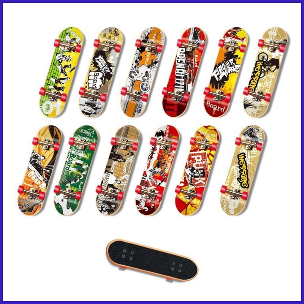 Finger Skateboard Set Toddler Finger Scooters Toy Mini Children Finger
