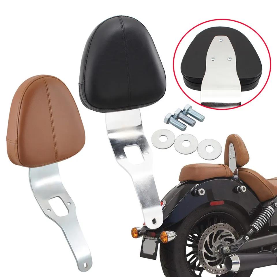 Motorcycle Seat Backrest Driver Backrest Support Pad For Indian Scout ...
