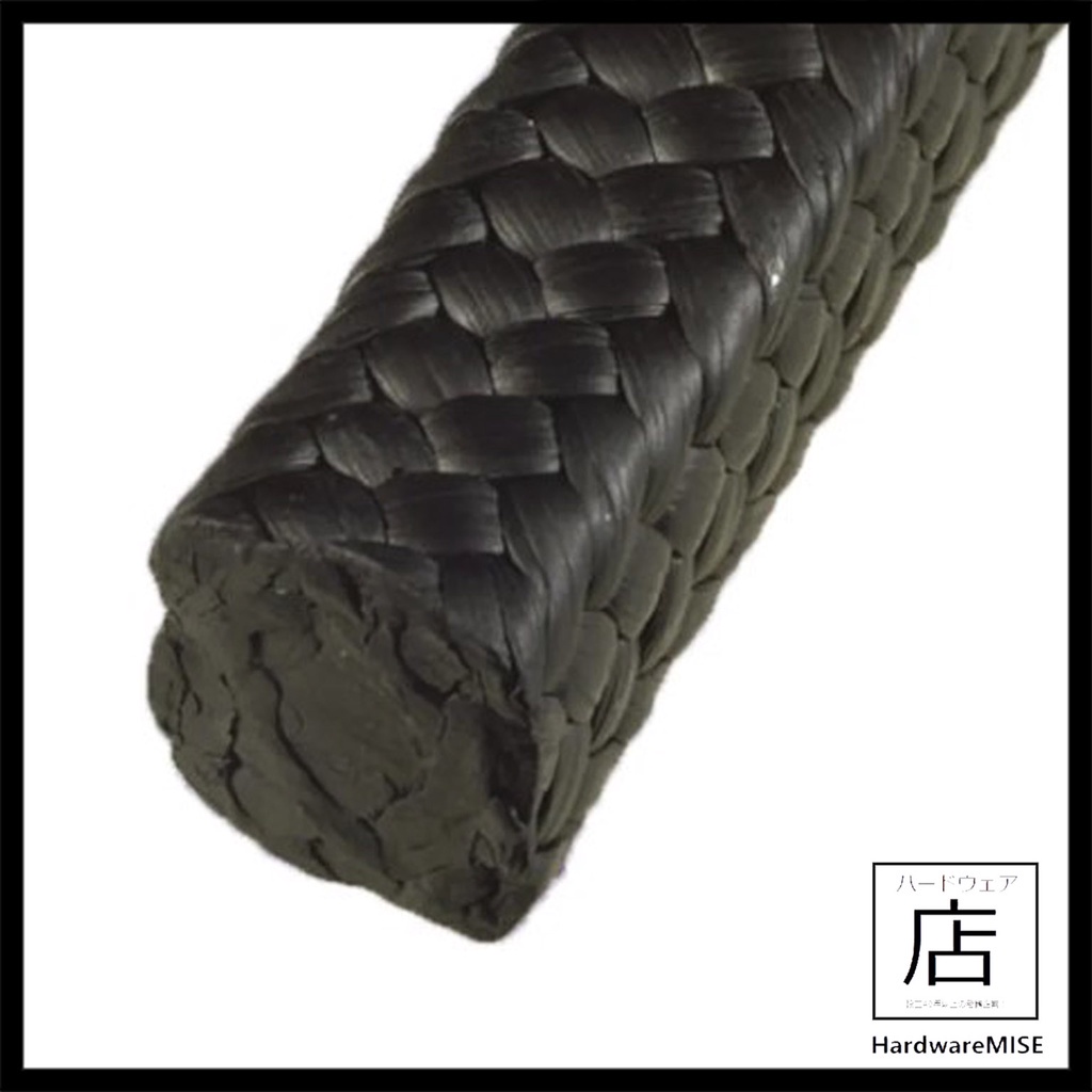 Graphite PTFE Braided Packing Square PTFE Impregnated Graphite Gland