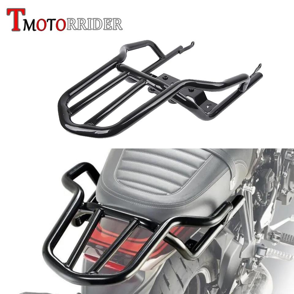 Motorcycle Rear Luggage Rack Steel Extend Cargo Bag Case Box Support