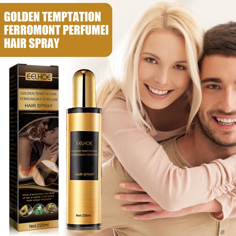 EELHOE Golden Temptation Hair Spray Hair Serum Long Lasting Hair