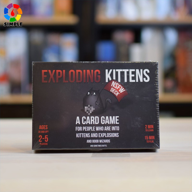 Exploding Kittens: NSFW Edition Cards Board Game | Shopee Malaysia