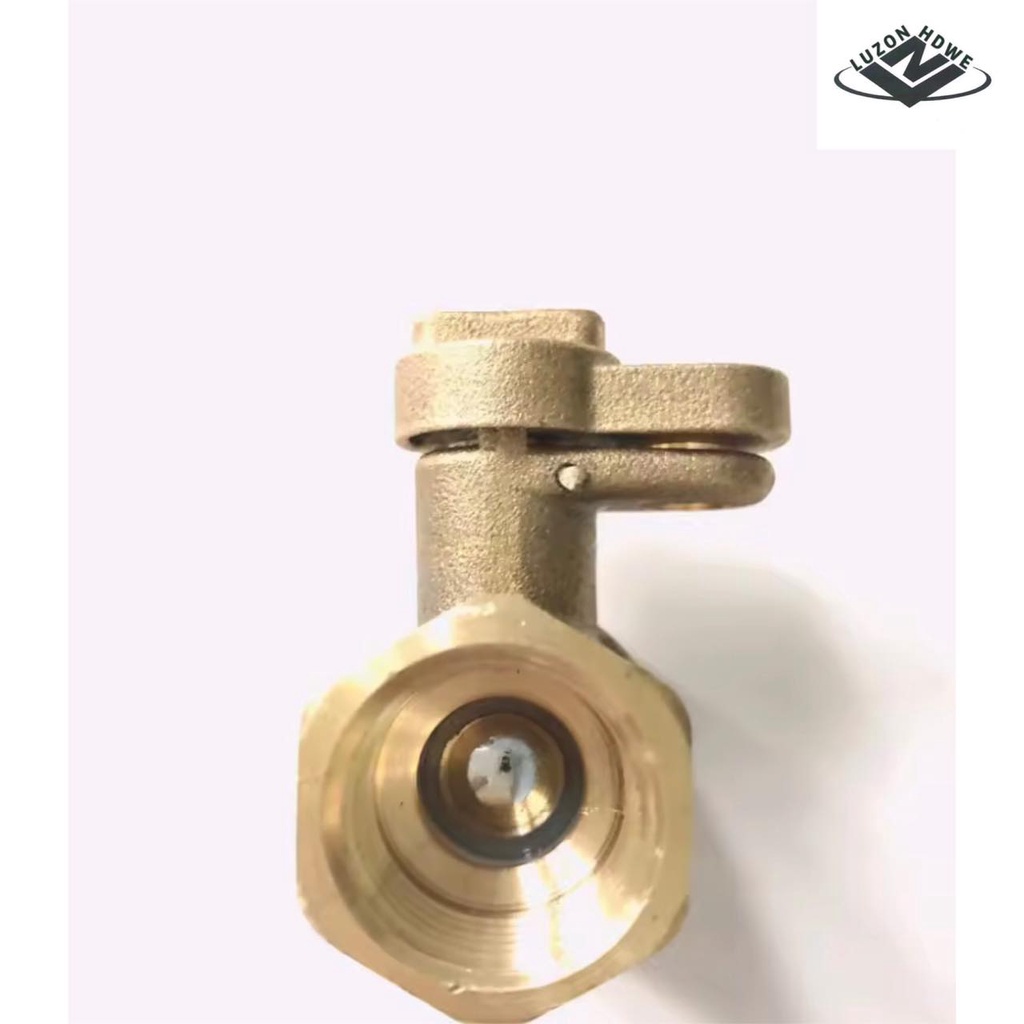 C8262 BRASS BALL VALVE WITH LOCK WING FOR WATER METER COOPER GATE