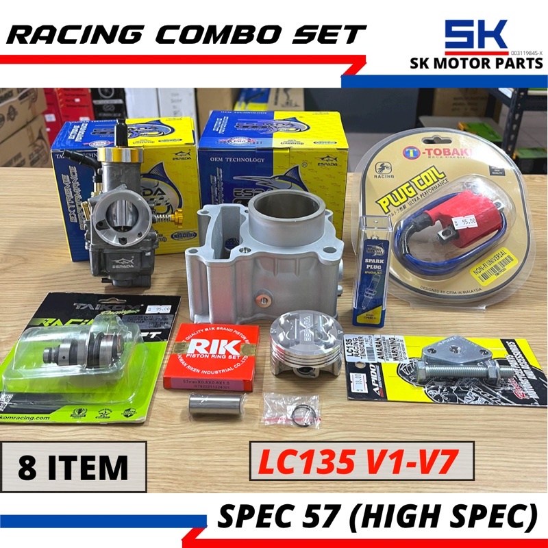 Racing Combo LC135(Spec 57)(High Spec)Block Ceramic LC135 57mm ESPADA