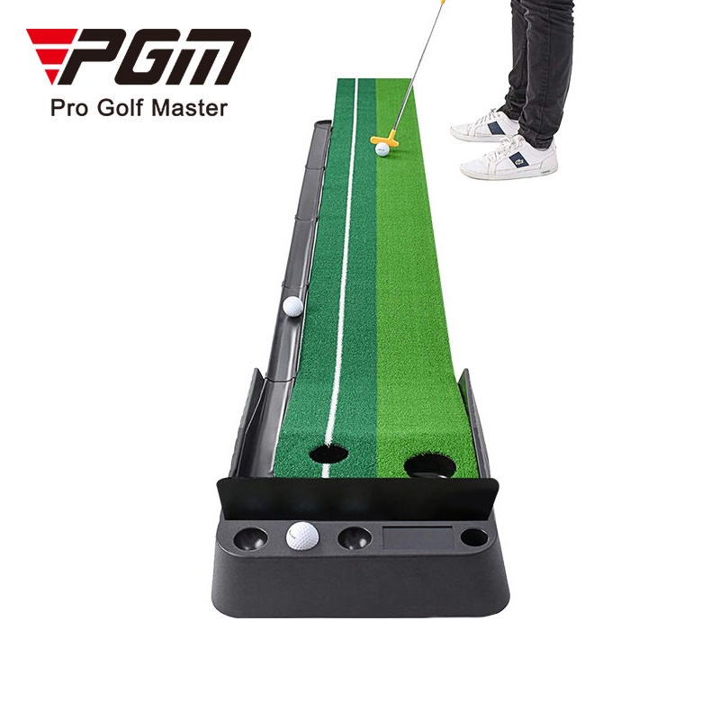 PGM Golf putter trainer Classic 2.5m 3m golf putting mat with automatic