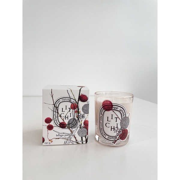 ORIGINAL_DIPTYQUE_LITCHI_SCENTED_CANDLE 190G (2022 LIMITED_EDITION