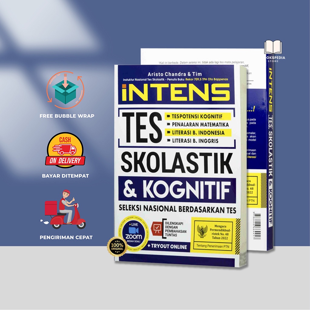 Snbt 2023 Book The King: Intense Scholastic and Cognitive Tests ...