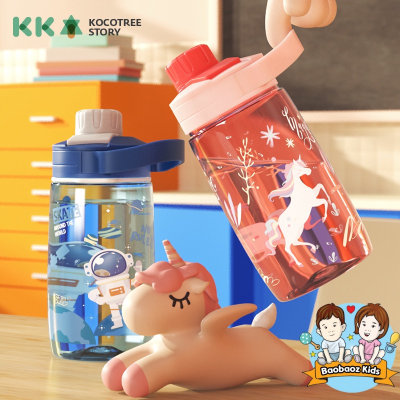Kocotree Water Bottle Tritan Direct Drinking Portable Bottle for ...