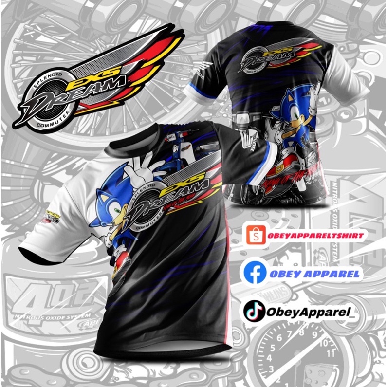 Honda EX5 Dream Sublimation Tshirt Baju EX5 Dream Baju Ride | Shopee ...