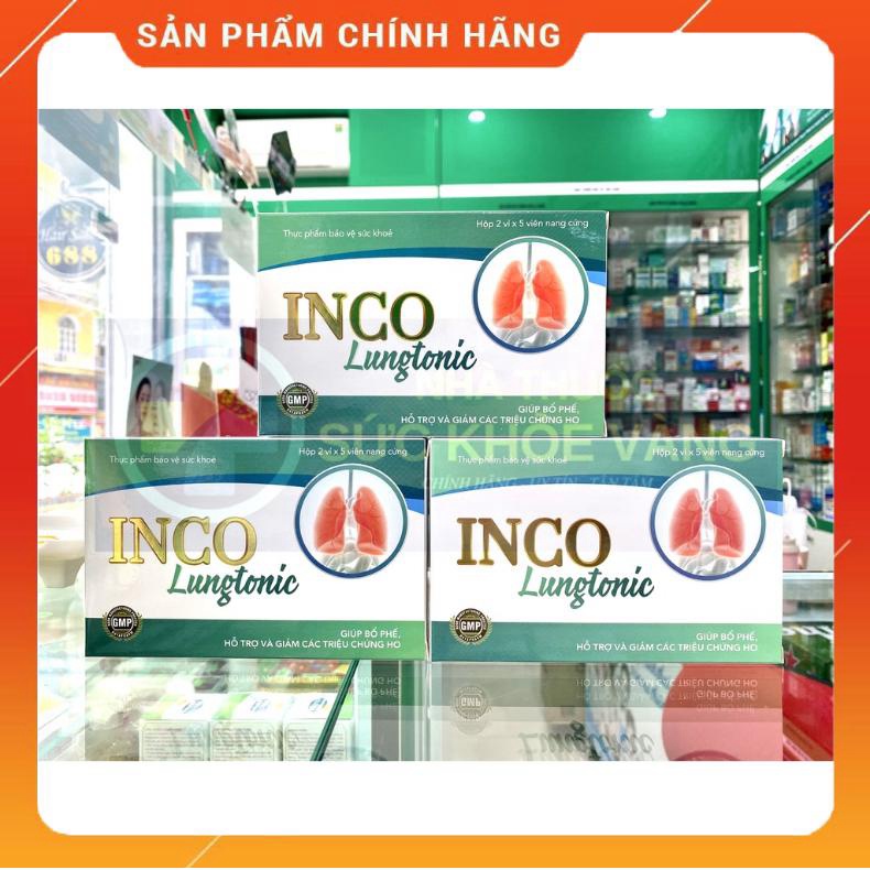 Inco LUNGTONIC - Helps nourish the lungs, helps reduce cough symptoms ...
