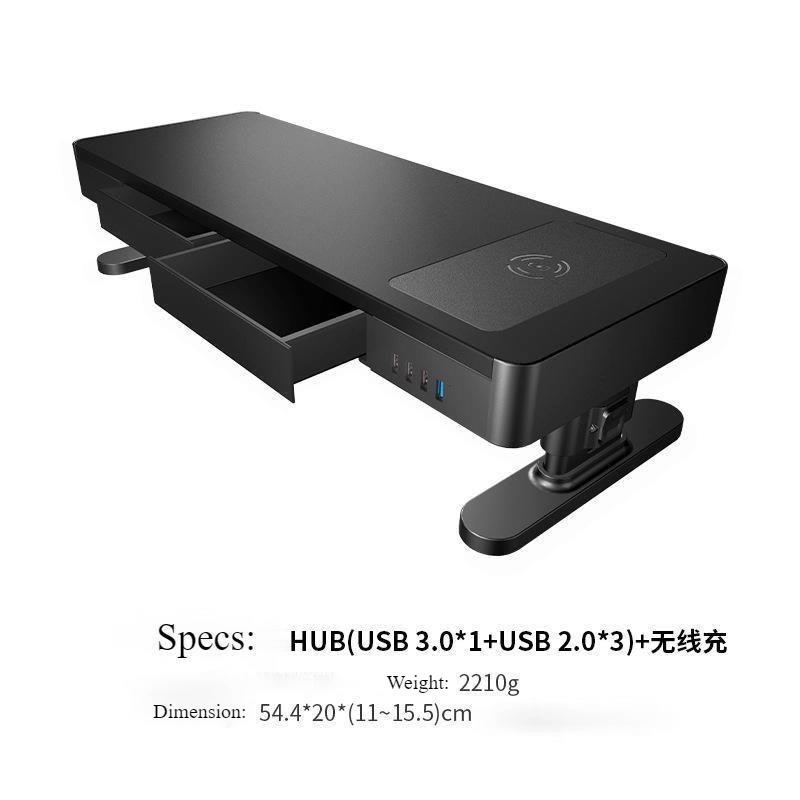 VAYDEER Adjustable Monitor Laptop Stand With Wireless Charging Shopee
