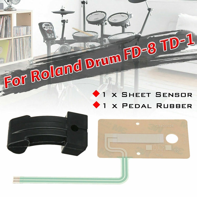 Cuscinetto Gomma Per Pedale Roland FD-8 - Compatibile Con TD-1, TD4, TD9, TD11, TD15, TD17 - Foto 5