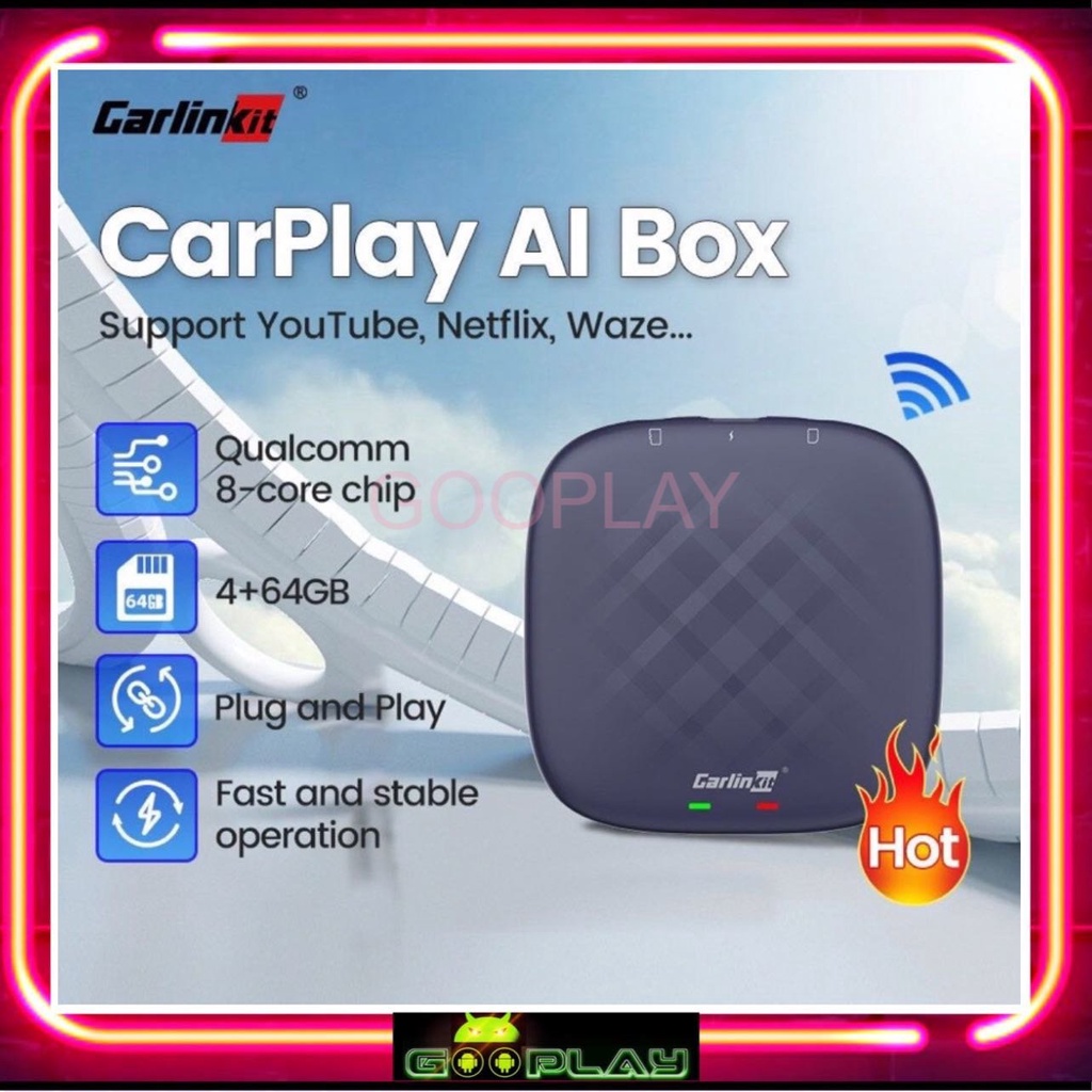 Carlinkit Wireless carplay ai box android auto Android 11 / 4+46g