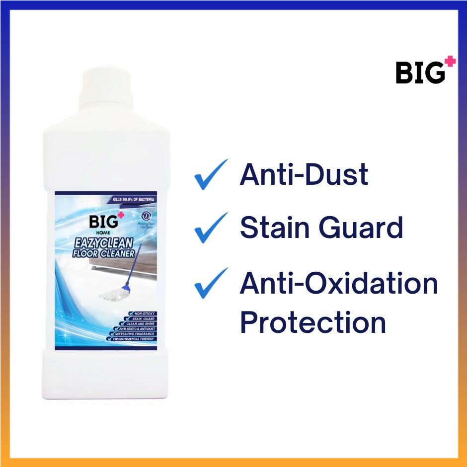 BIG+ 1Litre EazyClean Floor Cleaner Liquid Vinyl Flooring Tiles Cleaner