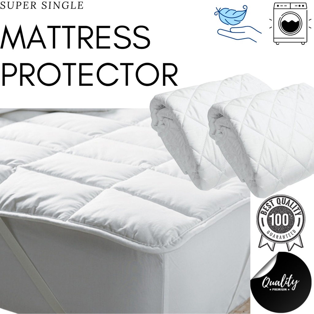 Mattress Tilam Protector Bedsheet, Pillow Bolster case, waterproof
