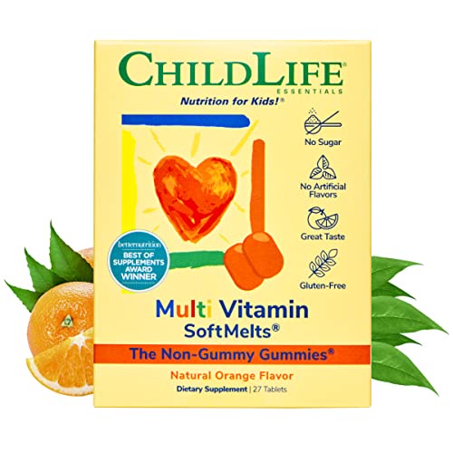 CHILDLIFE ESSENTIALS Multi Vitamin SoftMelts for Infants Babies Kids