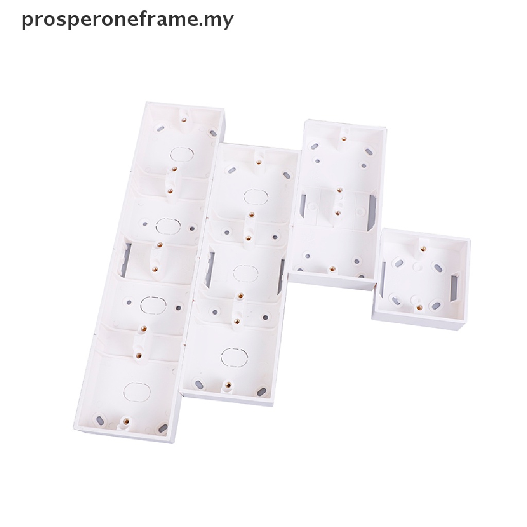 prosperoneframe 86 Type 2/3/4 Gang Switch Socket Base Junction Box Wall